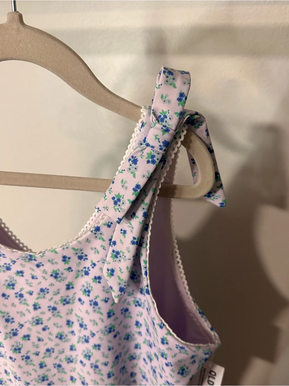 Old Navy Light Pink Active Dress with Lace Trim